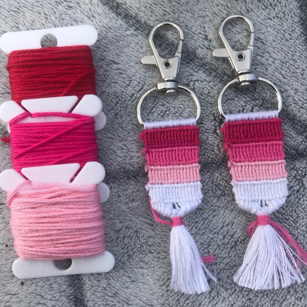 Valentine’s Day flopflop keychain